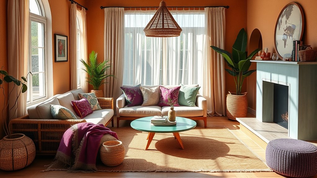 boho home color spectrum