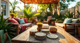 boho outdoor decor ideas