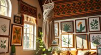 boho wall art decor