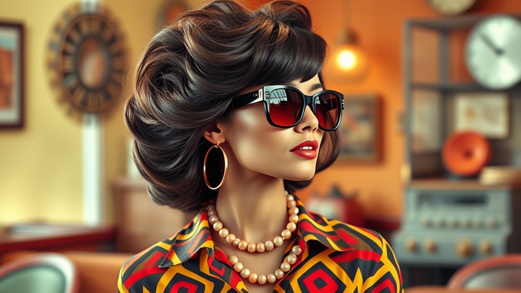 bold voluminous feathered accessories