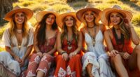 celebrity bohemian style inspiration