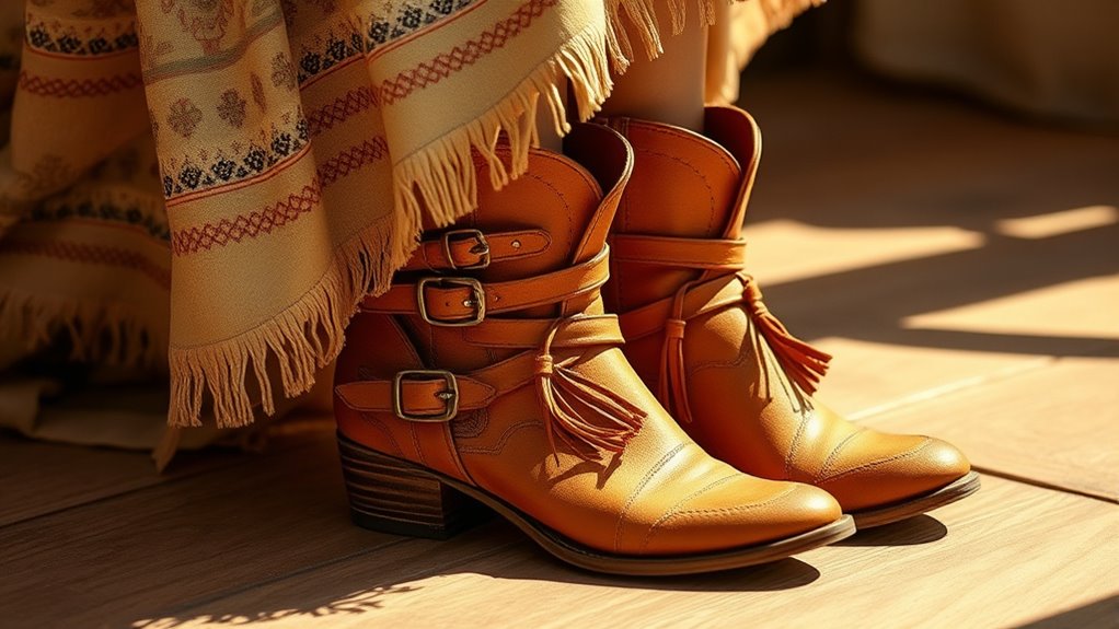 chic comfortable boho footwear