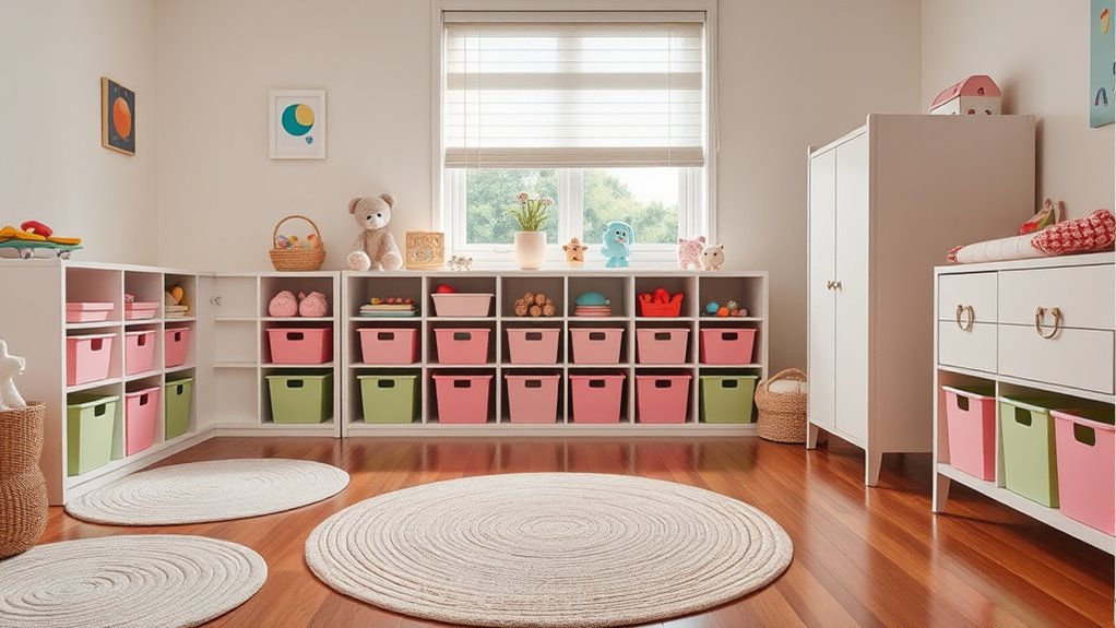 child safe organized storage