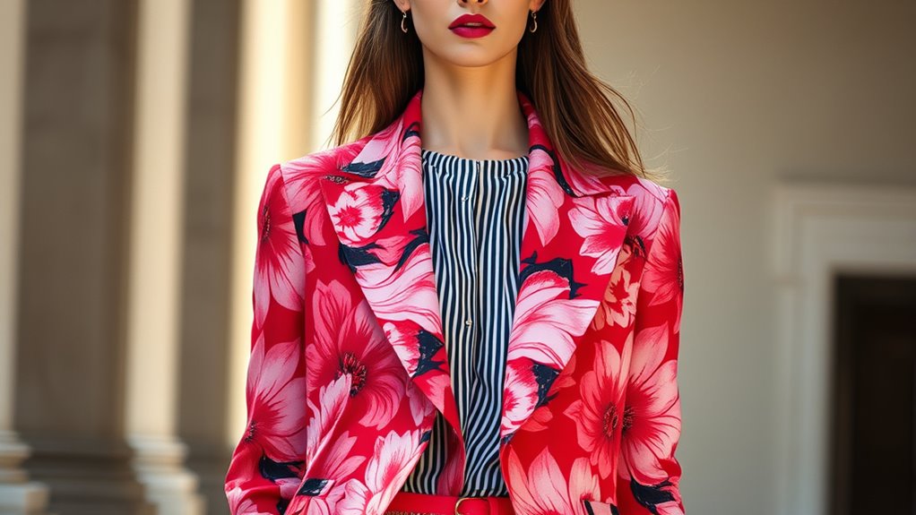 choose bold patterned focal