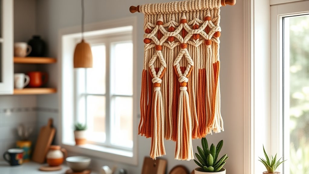 colorful boho wall decor