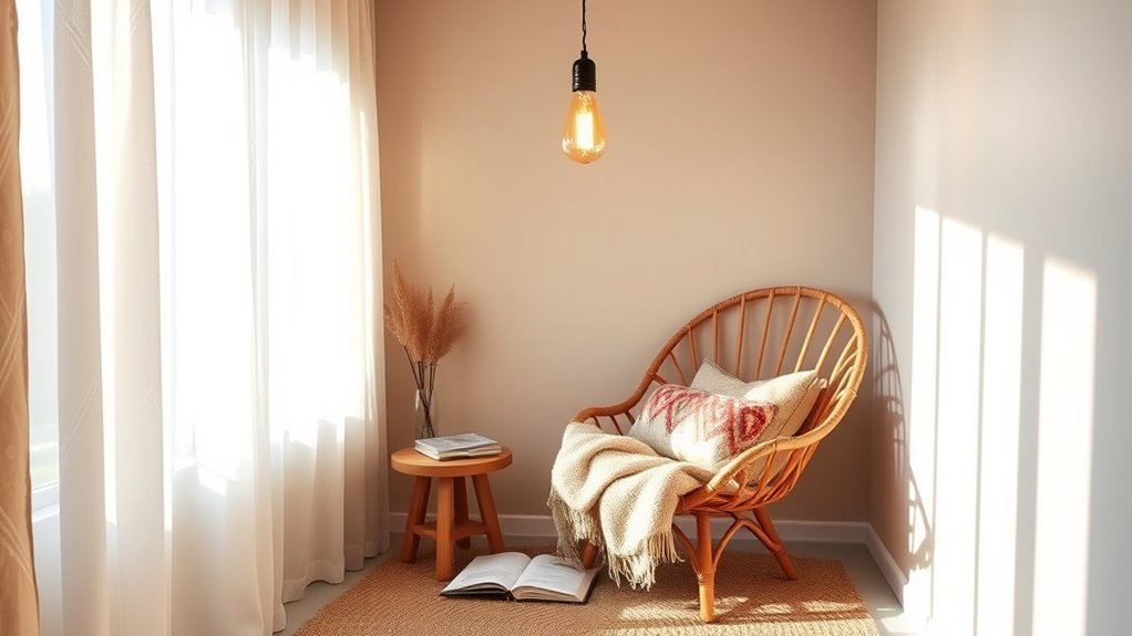cozy lighting for reading