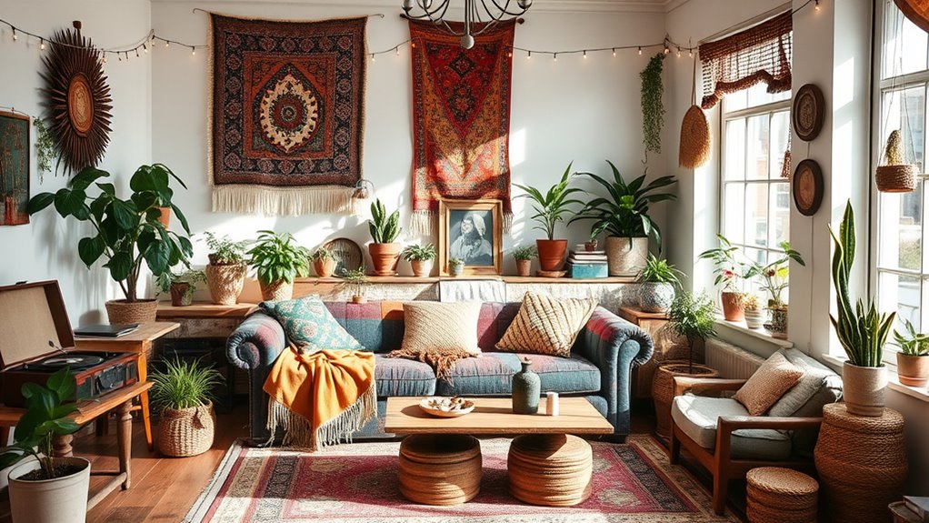 cozy vintage artistic decor