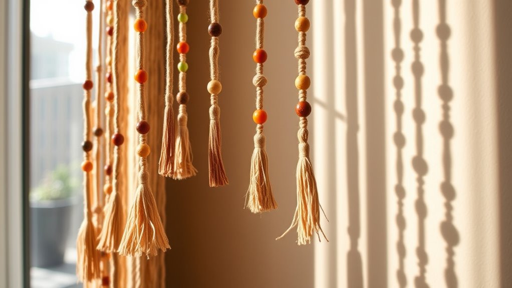 create colorful fringe accents