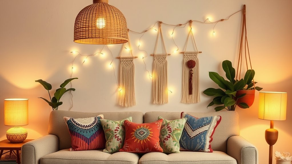 create cozy ambient lighting