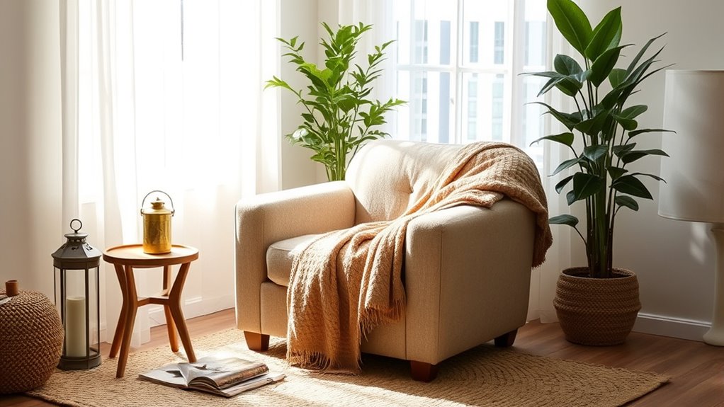 create cozy private retreat