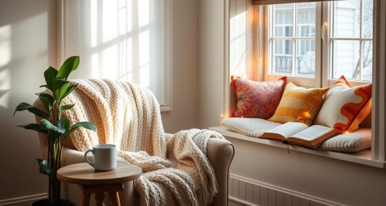 create inviting reading space