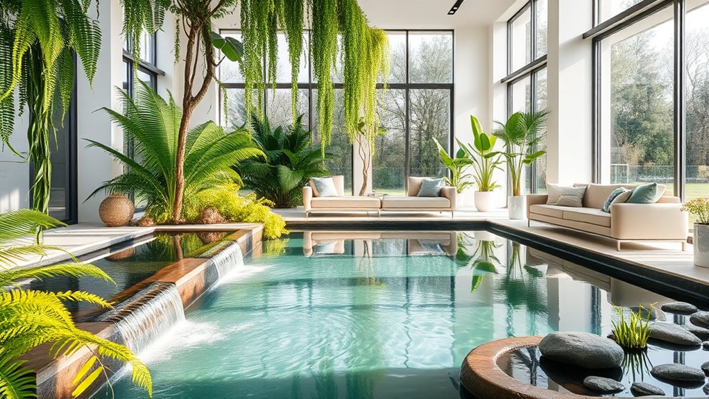 create tranquil water gardens