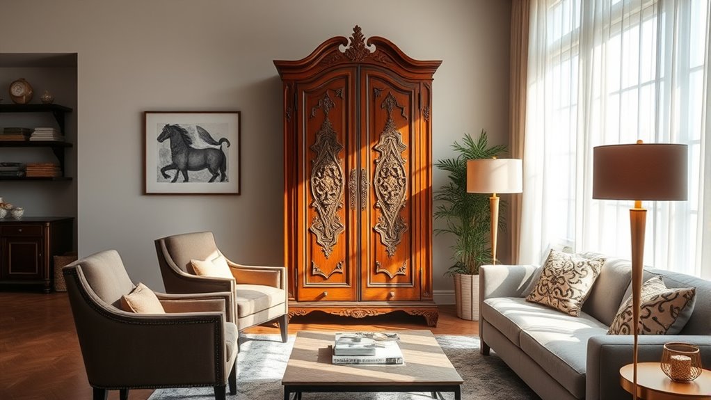 create vintage focal points
