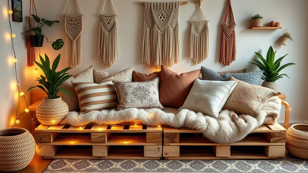 decorate with cozy accents