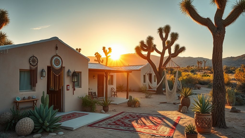 desert boho artistic community