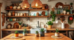 diy boho kitchen decor