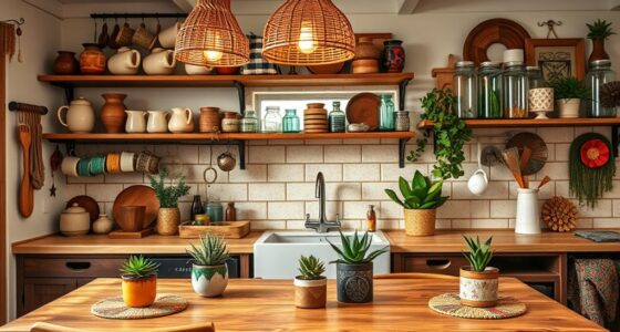 diy boho kitchen decor