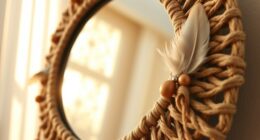diy boho mirror frames