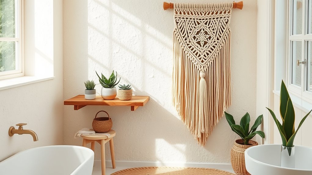 diy textured boho decor