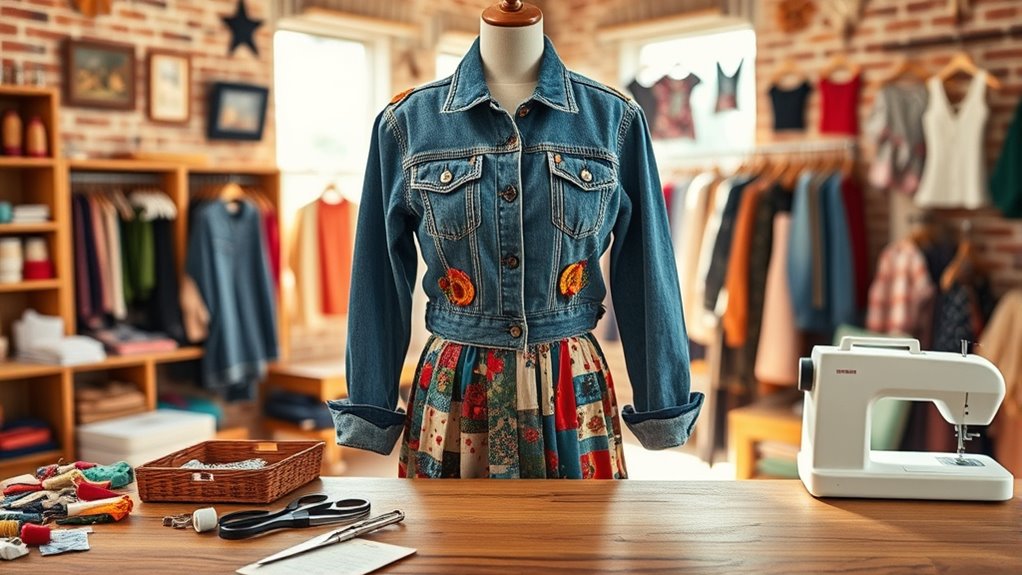 diy upcycled fashion tips