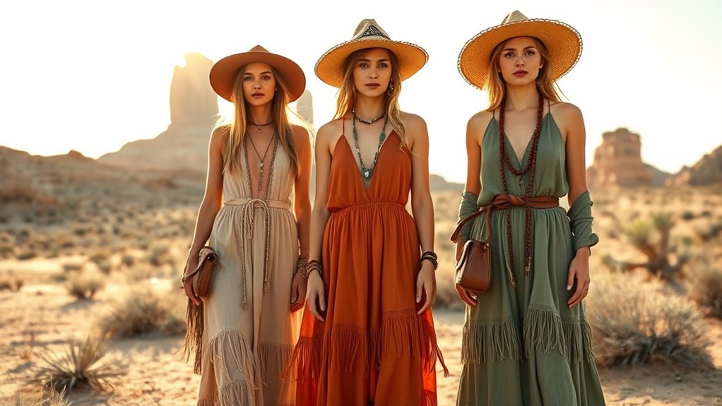 earth tones evoke desert serenity