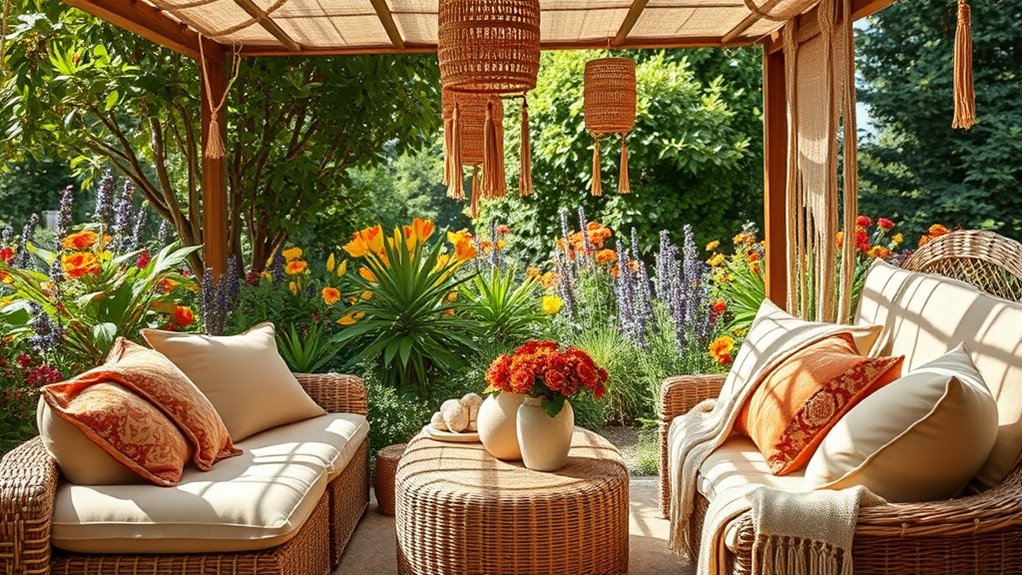 earthy botanical sustainable decor