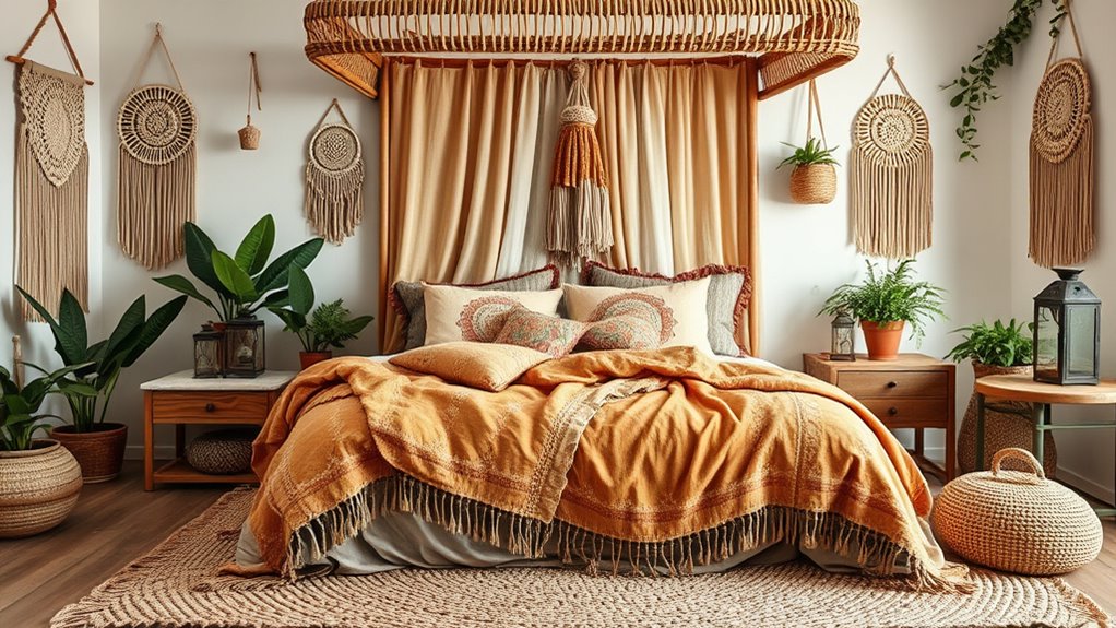 eclectic decor and layering