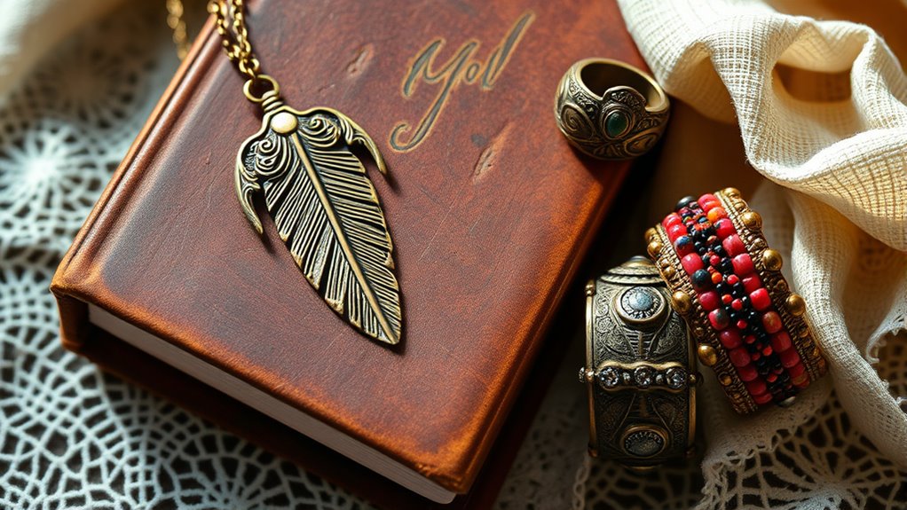 eclectic vintage accessory combinations