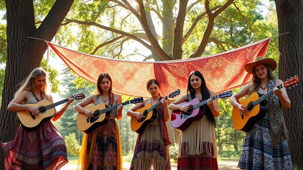 eco friendly boho inspired music