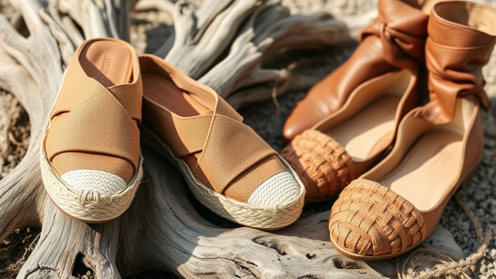 eco friendly woven footwear choices