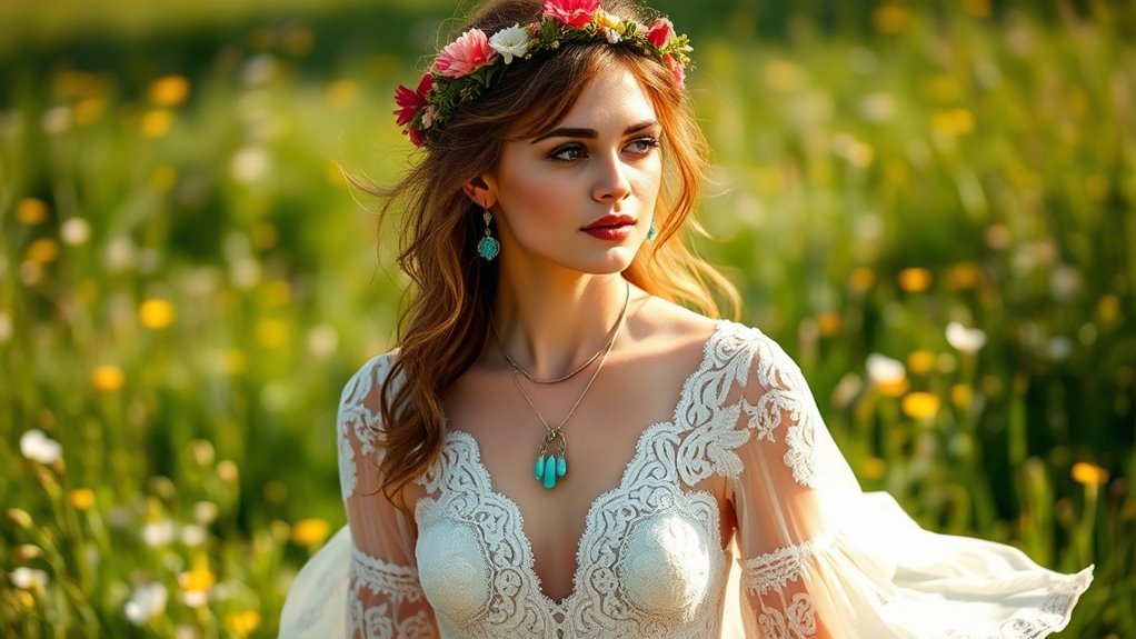 effortless romantic boho accessories