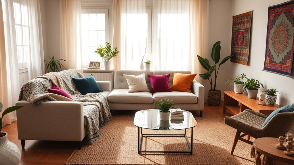 enhance space with textiles