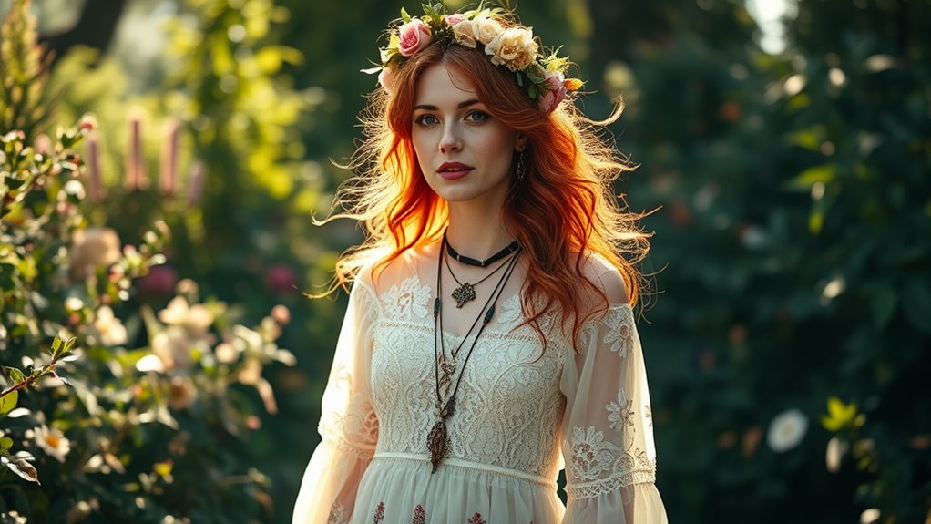 ethereal boho layered accessories