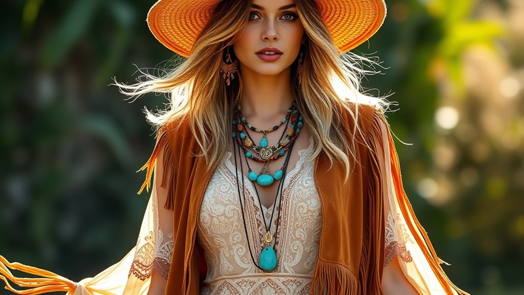 event appropriate boho styling