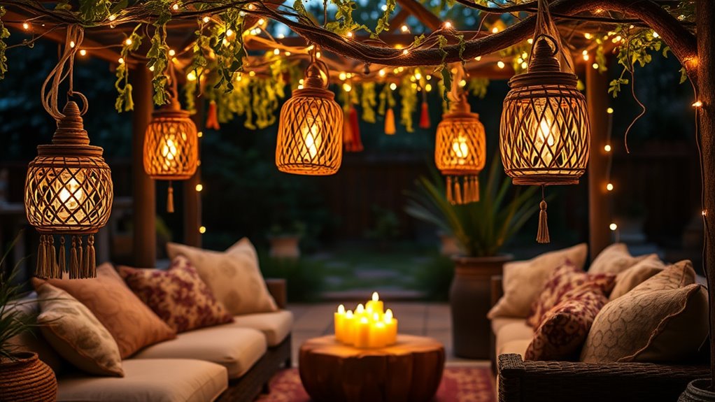 fairy lights enhance ambiance