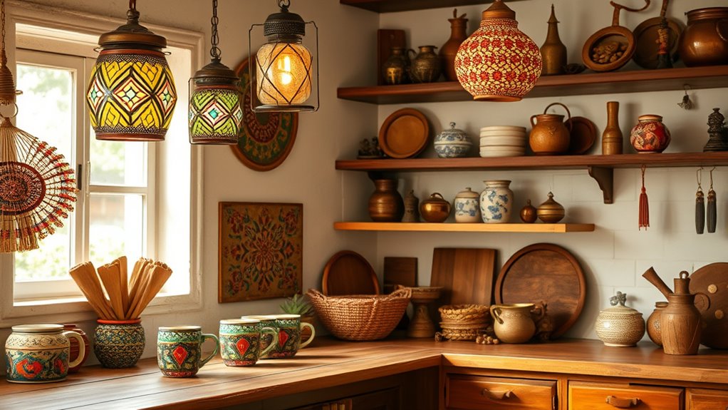 global inspired eclectic decor