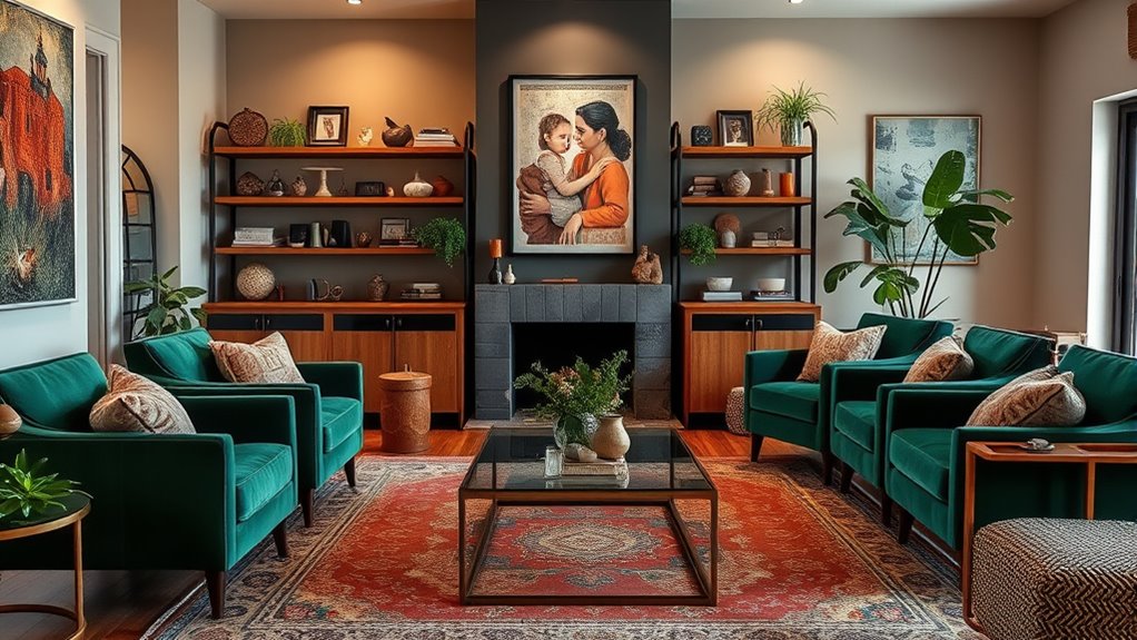 harmonious cohesive color choices