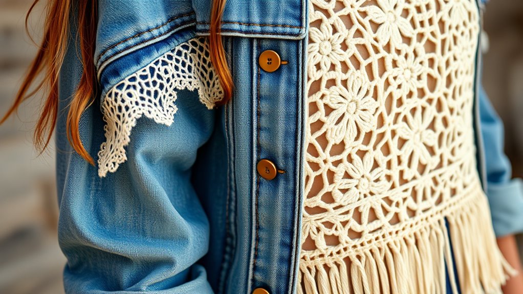 lace crochet vintage charm