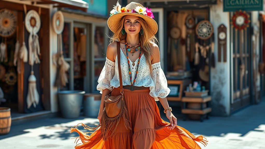 layered eclectic boho accessories