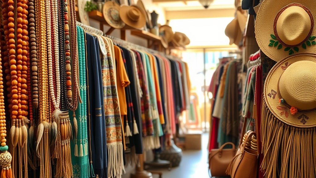 layered eclectic boho accessories