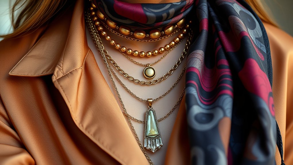 layered necklace styling tips