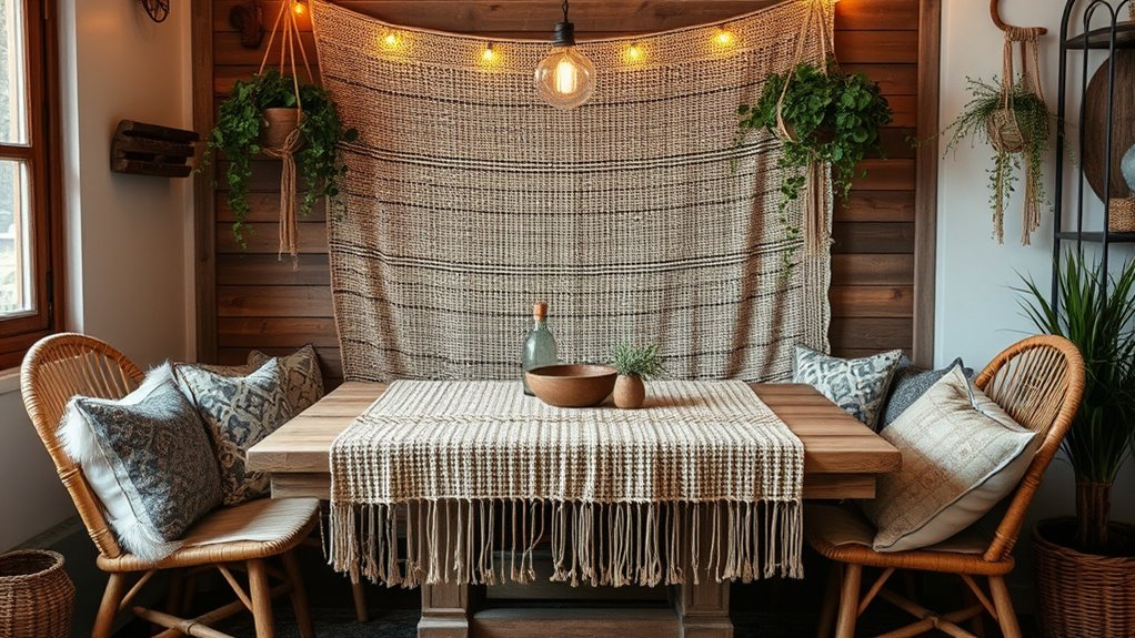 layered textural cozy decor