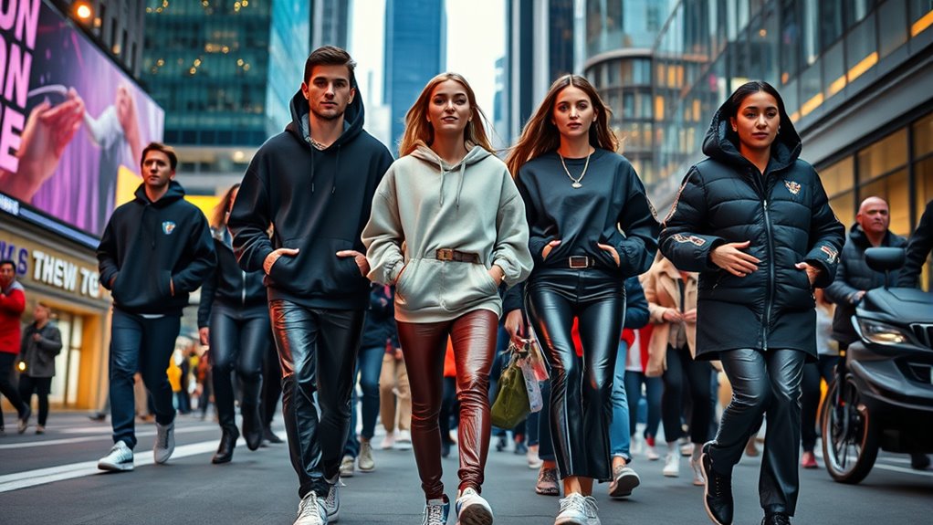 luxury streetwear layered sophistication