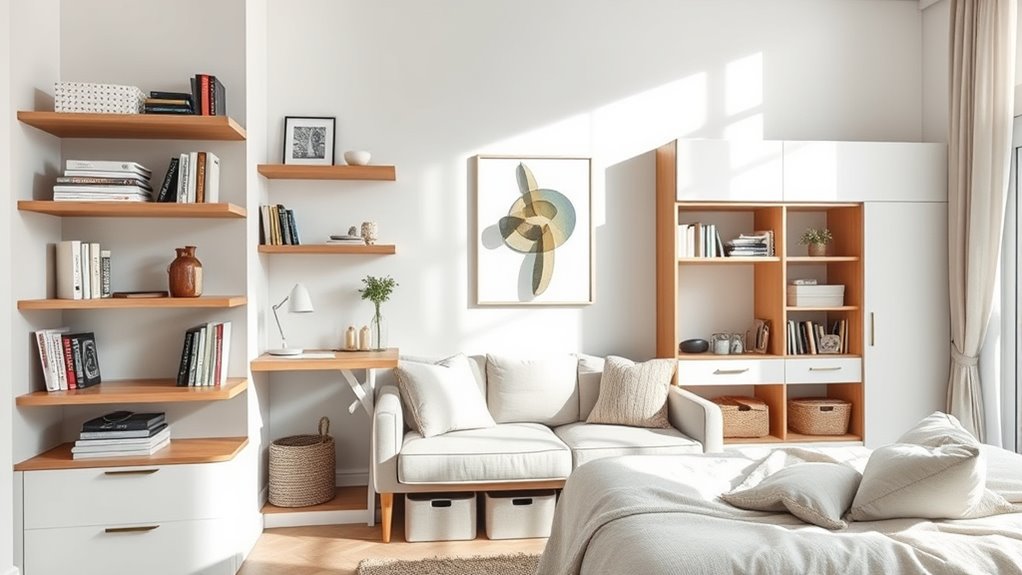 maximize space with smart storage