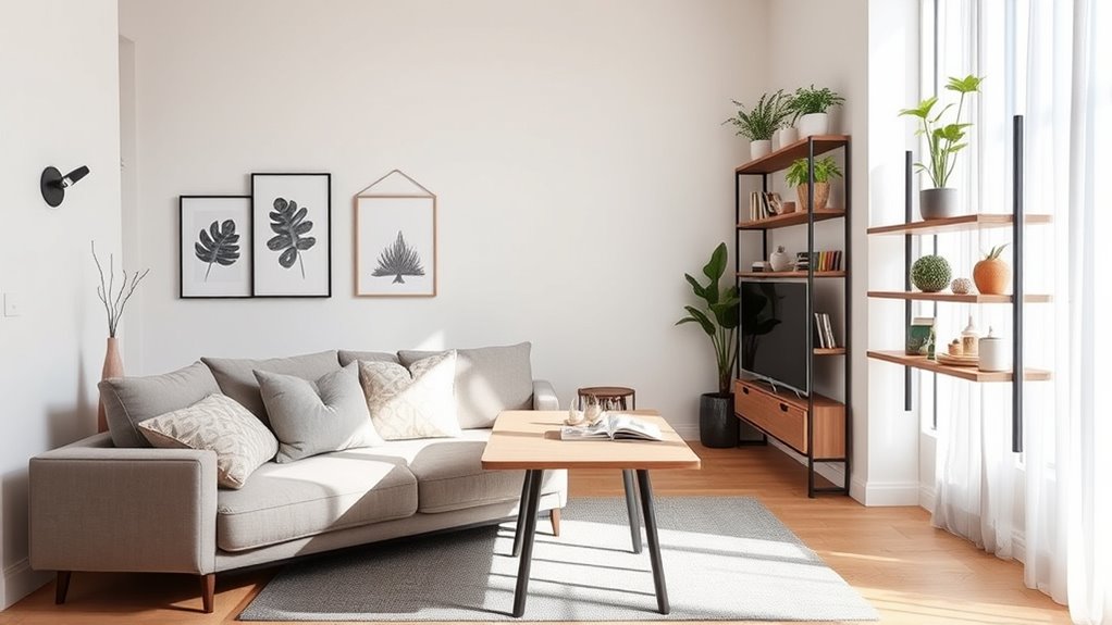 maximizing small apartment space
