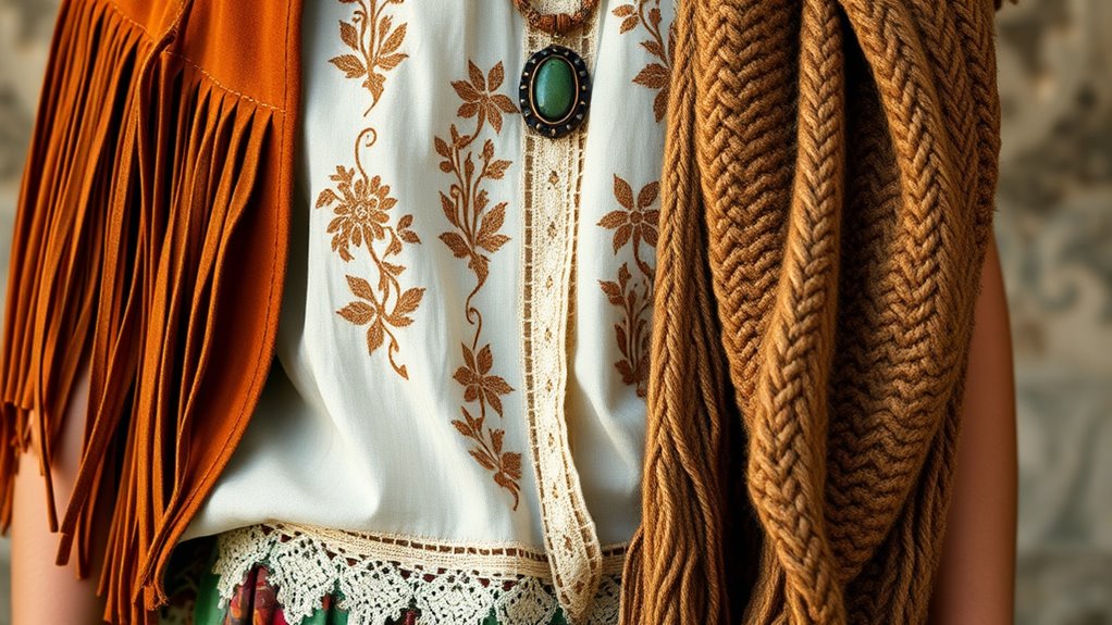 mix fabrics for visual depth