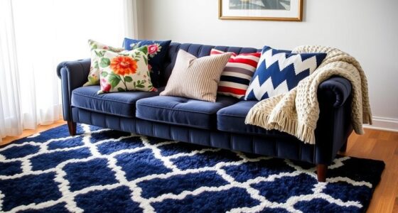 mix prints with home decor