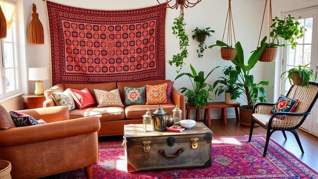 mix vintage textiles creatively