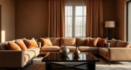 mocha mousse home decor
