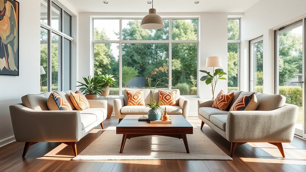 modern minimalist organic shapes